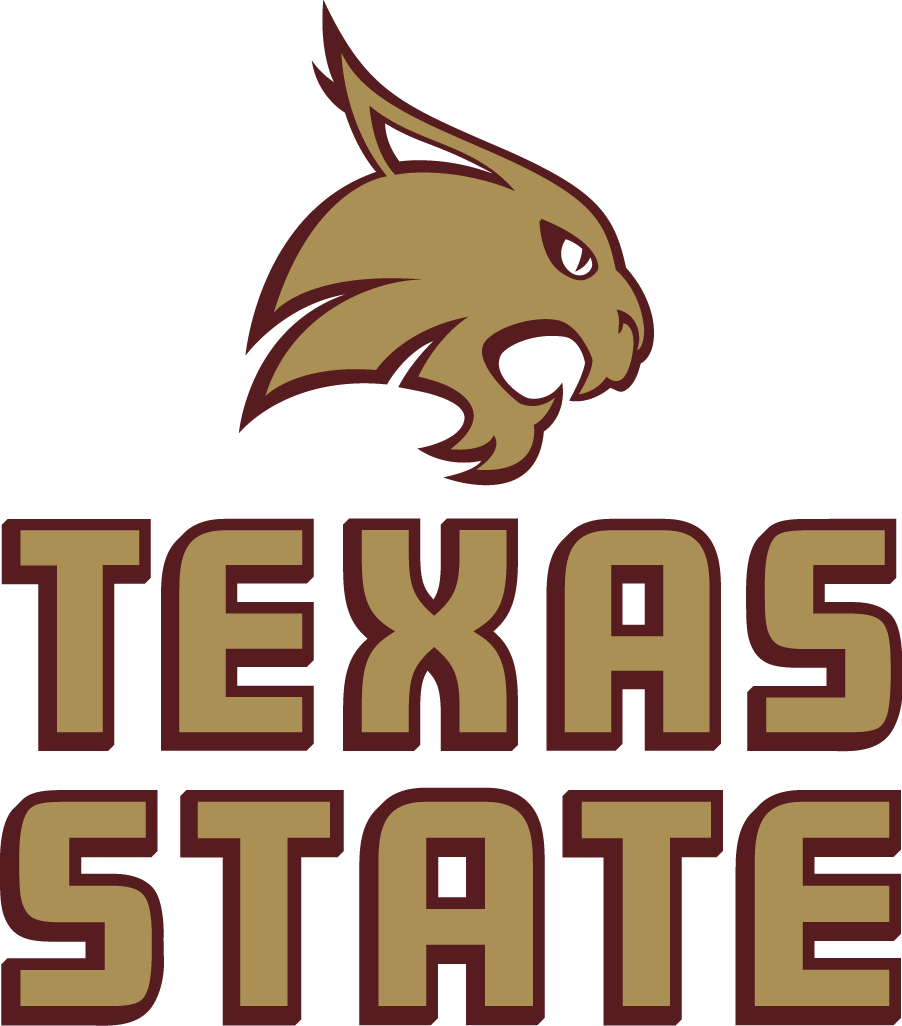 Texas State Bobcats 2008-Pres Alternate Logo 03 vinyl decal